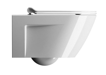 NORM 55F - Wall-hung ceramic toilet by GSI ceramica - view 3
